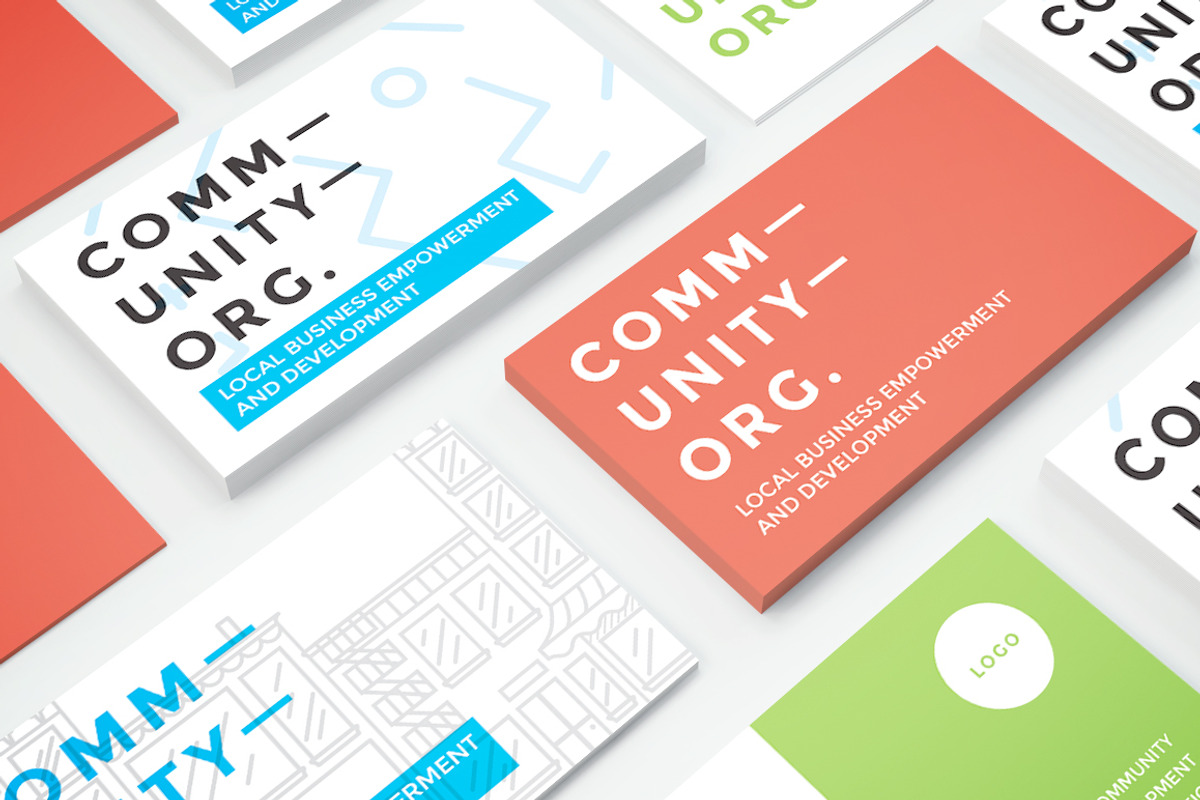 10 Minimal Bold Business Cards, a Business Card Template by Everyday Monster Creative (Photo 3 of 7)