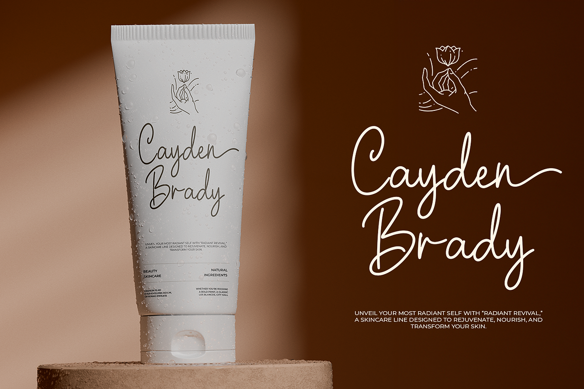 Christybella - Stylish Signature Fon, a Handwritten Font by Mozatype (Photo 8 of 11)