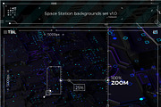 12 Hi-Res SPACE STATION backgrounds, a Texture Graphic by TheBigLake (Thumbnail 2 of 4)