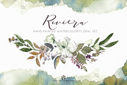 Riviera - Hand-painted Watercolor, an Illustration by SmallHouseBigPony (Thumbnail 3 of 11)