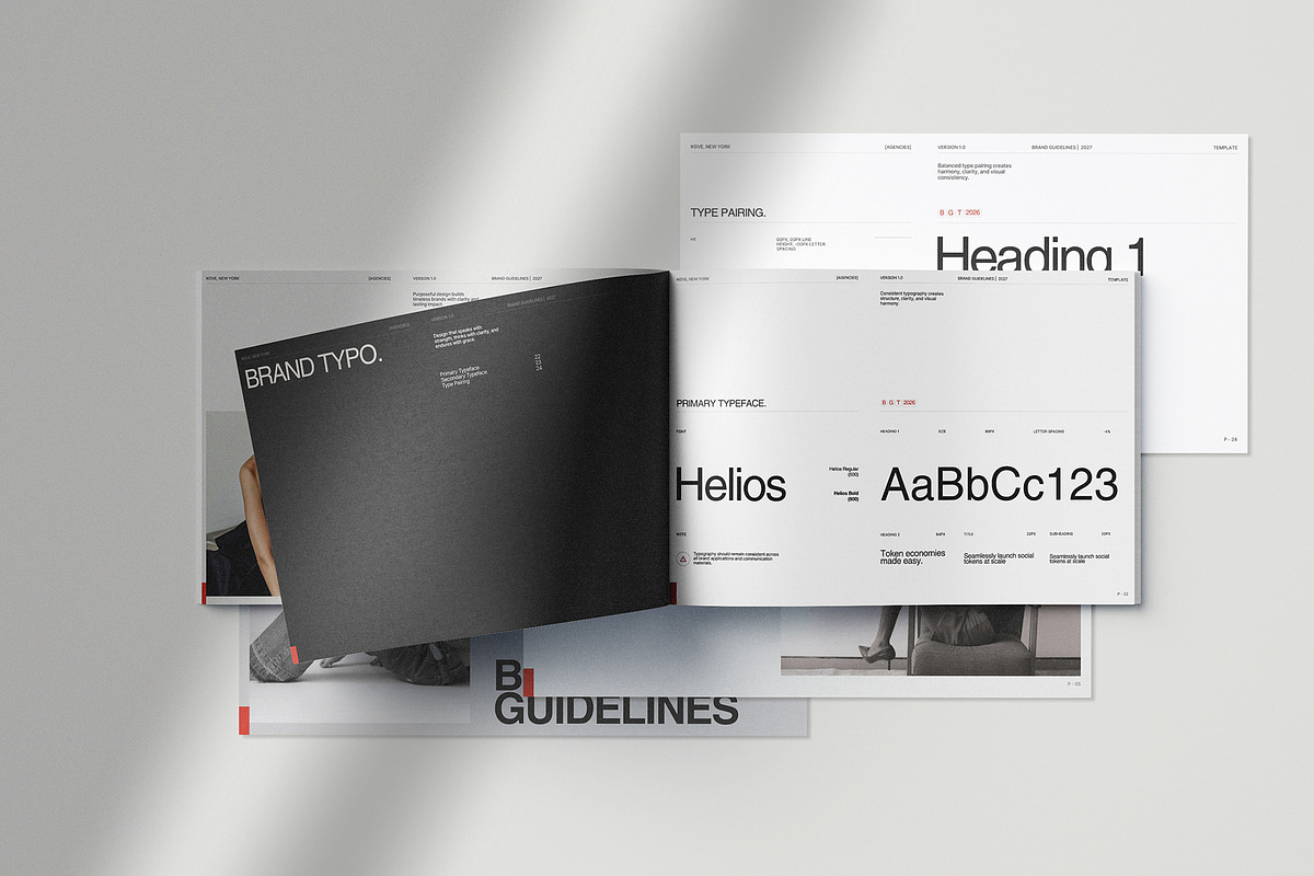 KOVE | Brand Guidelines Template, a Branding & Logo Template by Prapti Design (Photo 4 of 11)