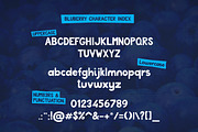 Blueberry Typeface, a Handwritten Font by Squarepack (Thumbnail 3 of 10)