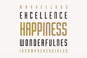 Juvenilia - Geometric Font Family, a Sans Serif Font by alpercakici (Thumbnail 12 of 18)