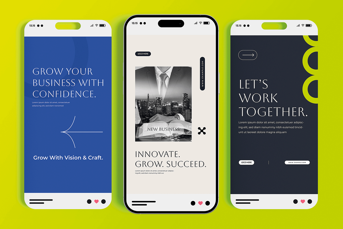 Modern Business Growth Social Media, a Social Media Template by MightyDesign (Photo 1 of 6)