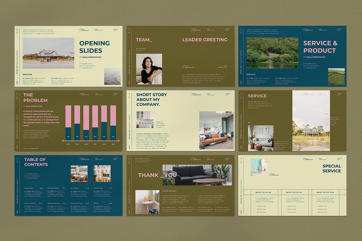 Imola Business Plan - Powerpoint, a Presentation Template by Surotype (Photo 10 of 10)