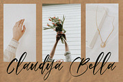 Bellia Monika Elegant Script Font, a Script Font by NTC Graphic (Thumbnail 5 of 8)