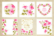 Wedding Invitation Cards Set., a Card Template by Kotkoa (Thumbnail 3 of 3)
