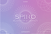SPIRO | Vector design elements, an Object Graphic by ME_COLLAGE (Thumbnail 12 of 13)