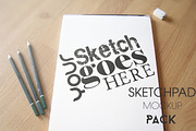 Sketchpad Mockup Pack, a Print Template by LuisFaus (Thumbnail 4 of 10)