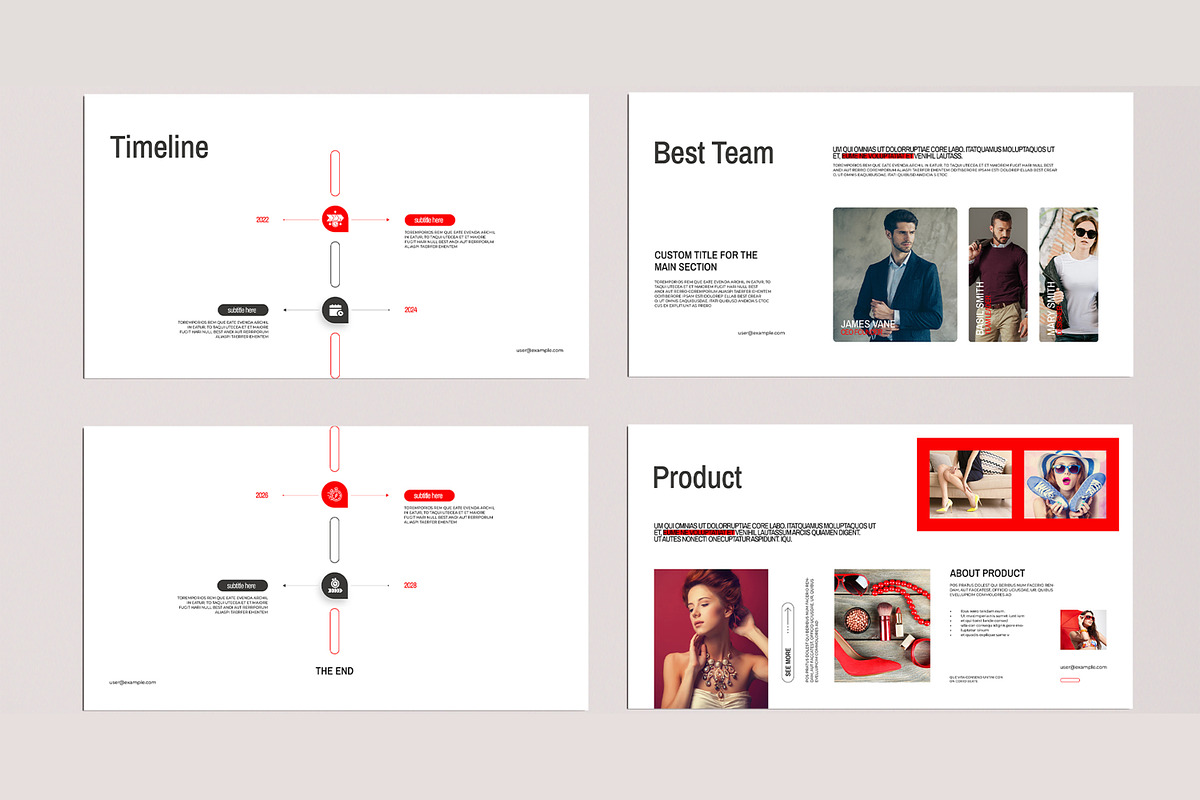 Brand Strategy Presentation Template, a Presentation Template by MightyDesign (Photo 4 of 8)