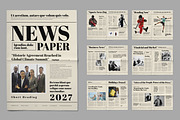 Newspaper Design, a Magazine Template by ContestDesign (Thumbnail 1 of 3)