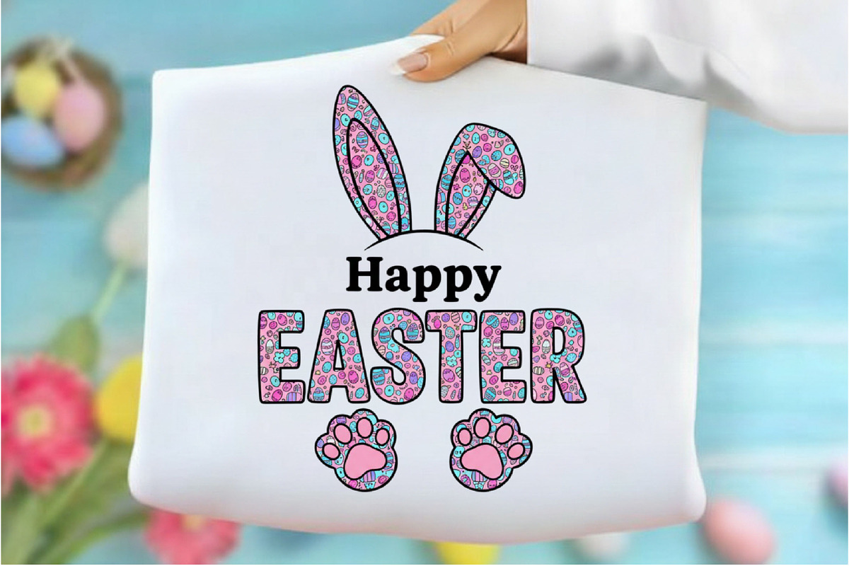 Happy Easter Bunny PNG, Preppy, an Illustration by Designking (Photo 6 of 6)