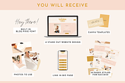 Squarespace Template Sunshine Vibes, a Squarespace Template by Design Pixie (Thumbnail 3 of 8)