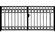 Modern Metal Gate, an Object Graphic by Creativeshirt (Thumbnail 17 of 19)
