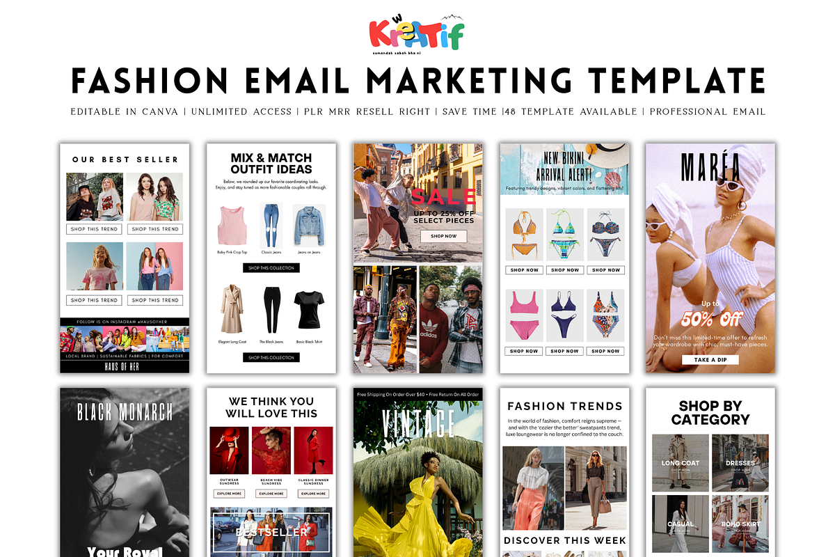 Fashion Brand Email Marketing