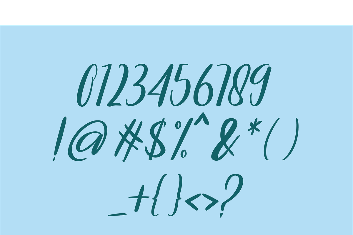 Hamiston a Script Font, a Script Font by Berdansabersama (Photo 3 of 9)