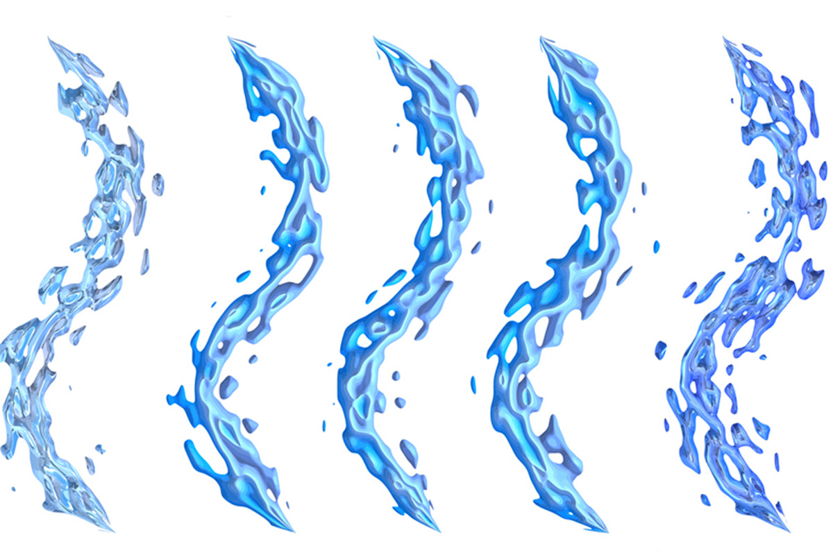 30 Liquid Splash Illustrator  Brushe, a Brush Add-On by Kseniya-Omega (Photo 4 of 8)