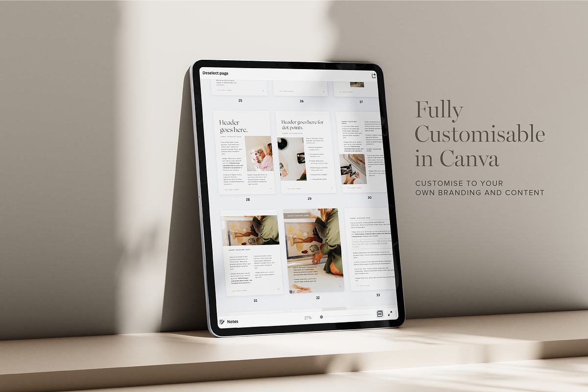 Editable Ebook Template for Canva, a Magazine Template by Tabitha Emma (Photo 10 of 10)
