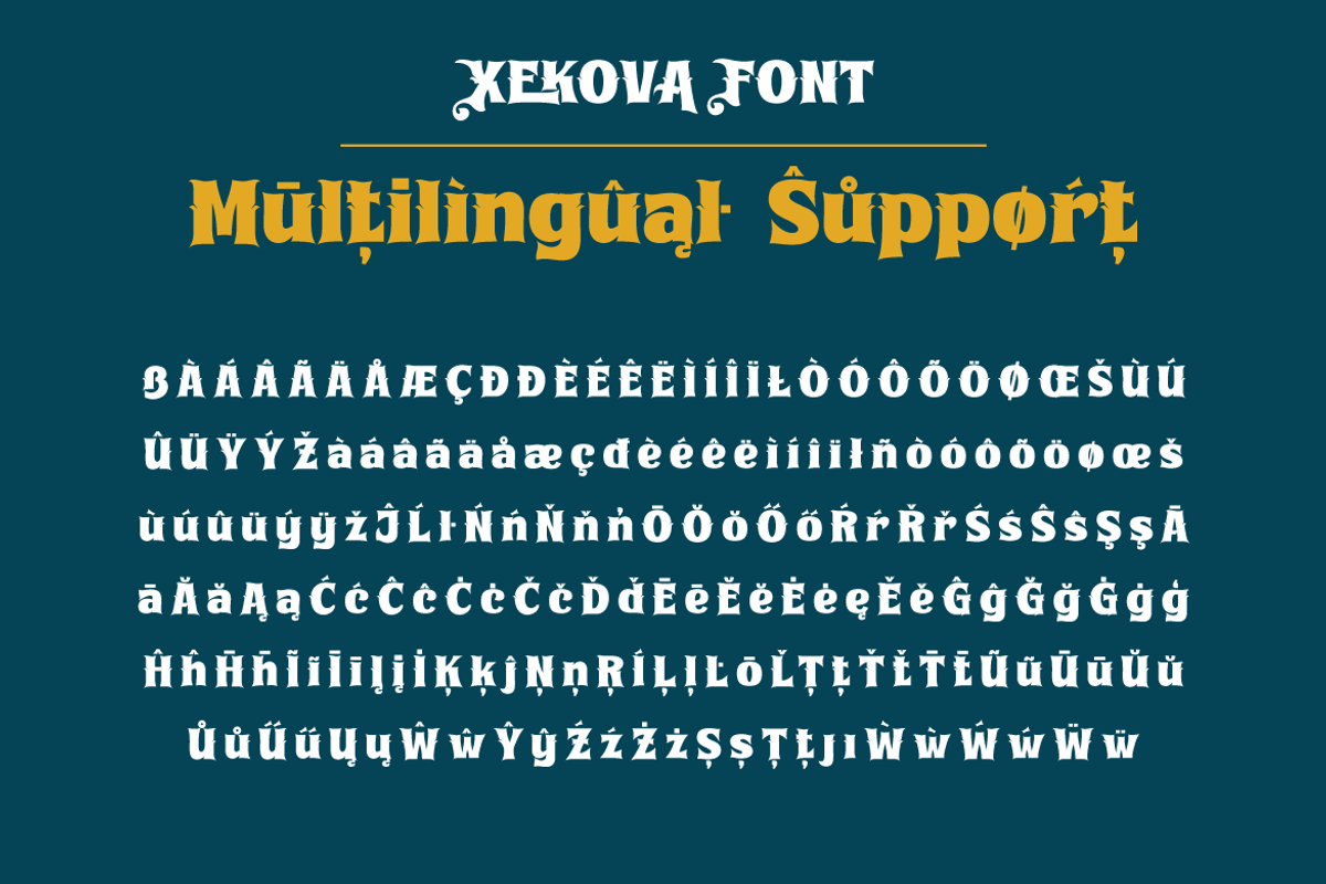 Xekova – Display Hero Font, a Serif Font by productype1 (Photo 10 of 12)