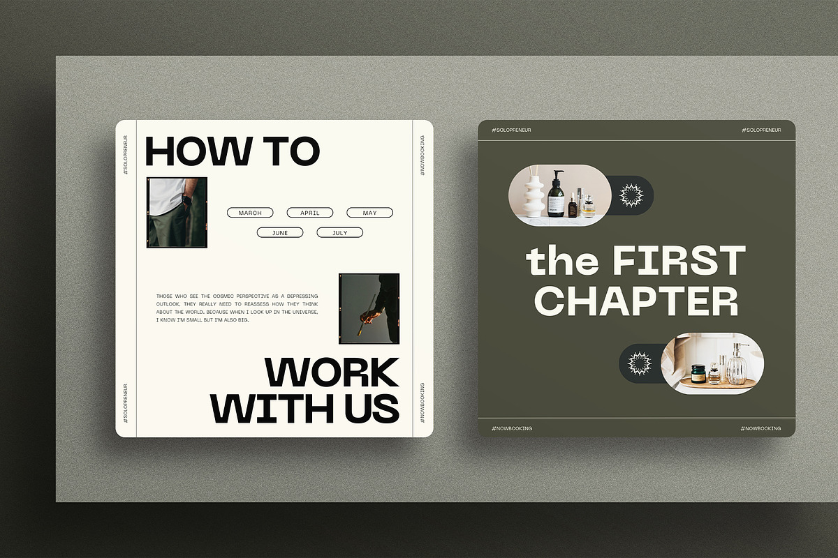 Grace - Aesthetic Social Media Pack, a Social Media Template by SilverStag Type Foundry (Photo 34 of 38)