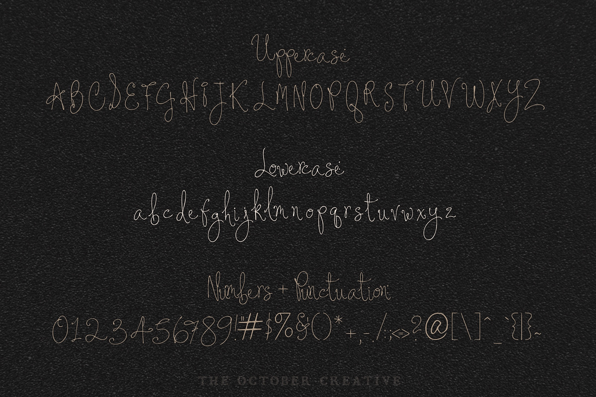 The Cecily Show Signature Font, a Script Font by The October Creative (Photo 2 of 8)
