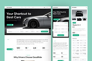 Car Rental Website UI Figma Template, an UI Kit Template by peterdraw (Thumbnail 7 of 7)