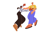 People meeting set. Reunion concept, a Person Illustration by Good Studio (Thumbnail 13 of 20)