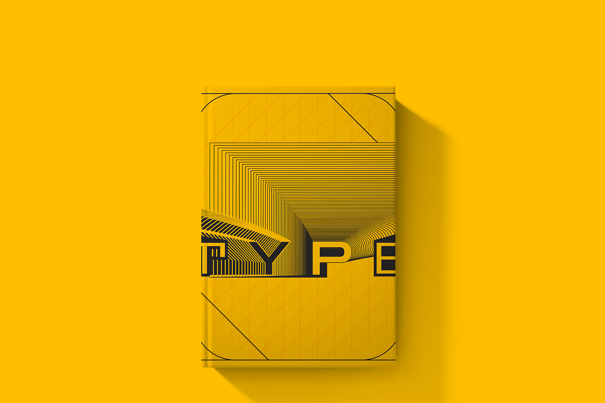 Modern Optical Typography Poster Set, a Poster Template by NJ Himel (Photo 12 of 40)
