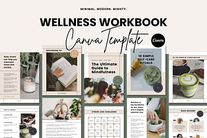 Olive | Canva Workbook Template