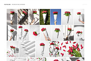 Bouquet Tissue Wrapping Paper Mockup, a Merchandise Mockup by creatsy5 (Thumbnail 2 of 22)