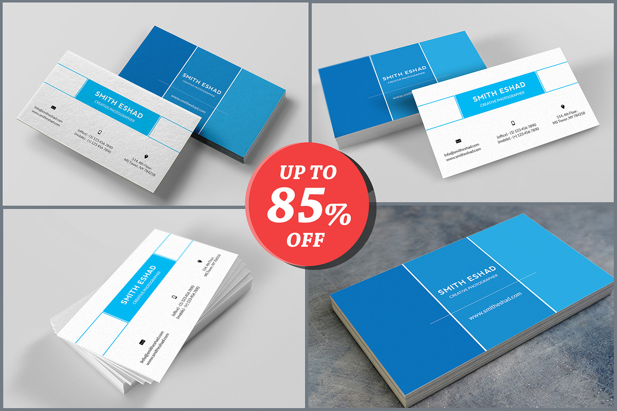 Full & Final New 450 Business Cards, a Business Card Template by Genereux Art (Photo 28 of 44)