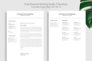 Resume / CV Template | Canva & Word, a Resume Template by CreativeZoom (Thumbnail 5 of 8)