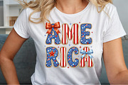 Preppy America PNG, Coquette, a Seasonal Illustration by Sublimation Artist (Thumbnail 5 of 9)