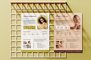 One Page Media Kit for Influencers, a Brochure Template by RWstudio (Thumbnail 5 of 5)