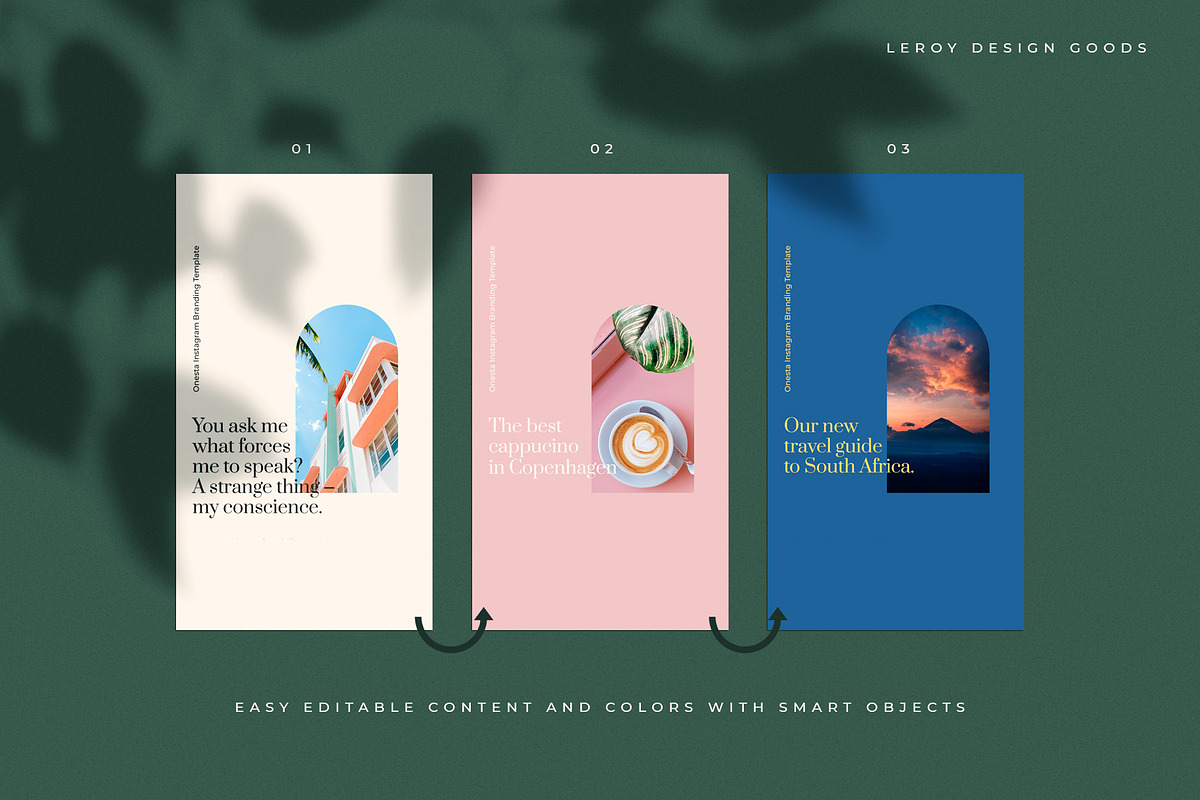 ONESTA - Canva Instagram Template, a Social Media Template by LEROY Design (Photo 9 of 9)