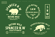 Spancer + BONUS, a Serif Font by inumocca_type (Thumbnail 2 of 11)