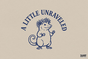 A Little Unraveled PNG, PNG, an Illustration by SharpMarketplace