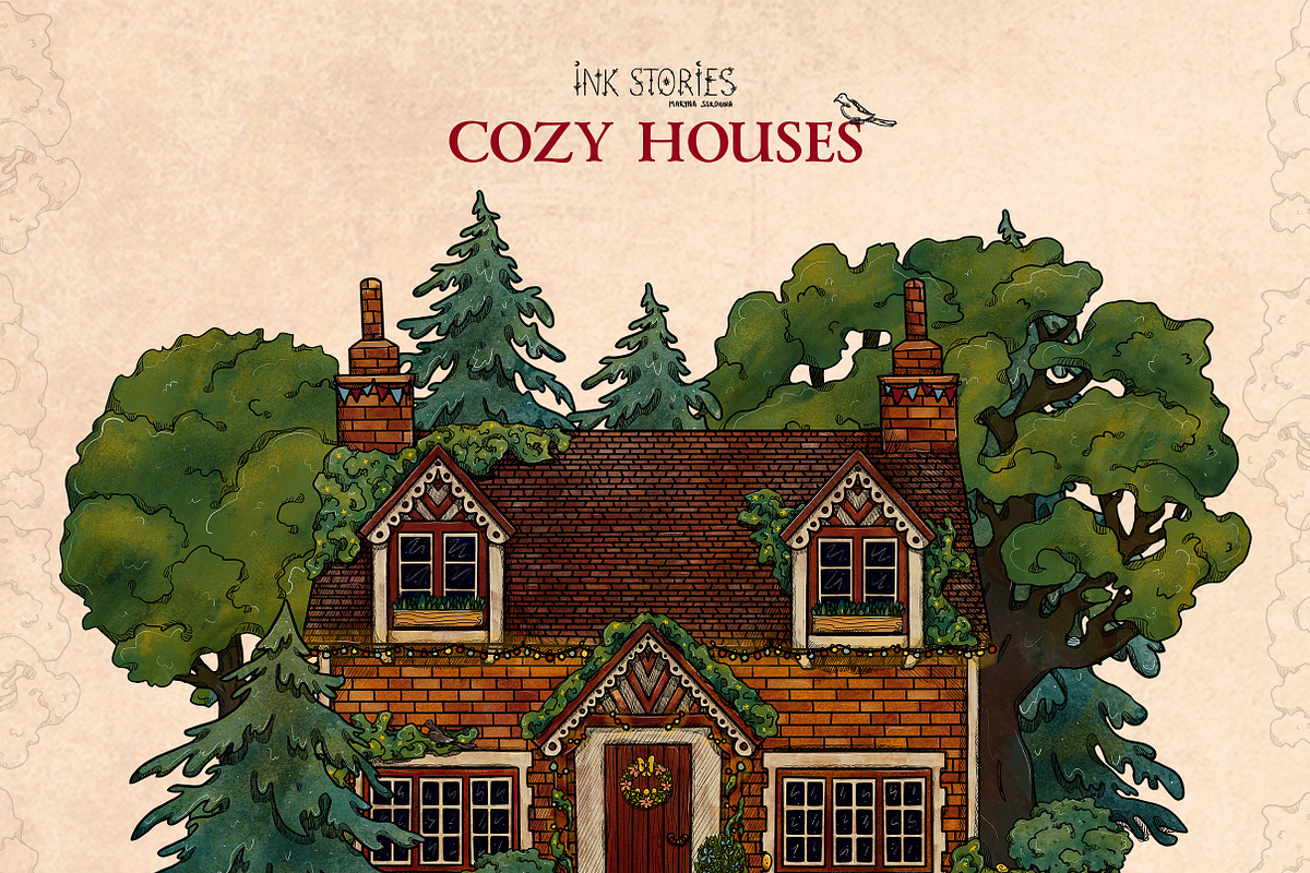 Cozy Houses, an Object Illustration by Ink Stories (Photo 14 of 22)