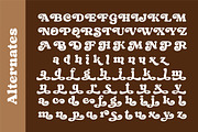 Sorean - Groovy Retro Font, a Serif Font by Grezline Studio (Thumbnail 12 of 13)
