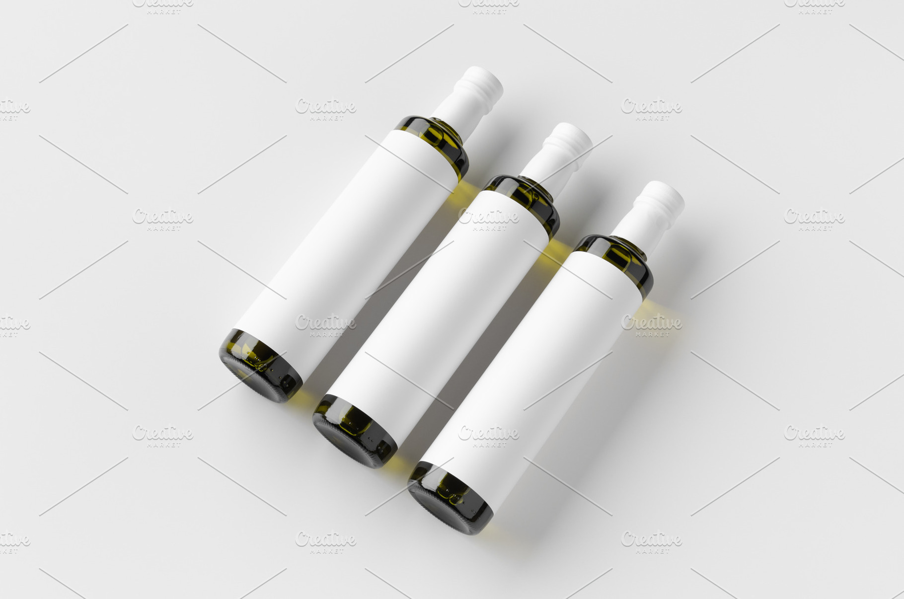Olive oil bottle mockup, JPEG, a Food & Drink Photo by Shablon