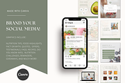Nutrition Social Media Templates, a Social Media Template by Gebers Marketing & Design (Thumbnail 8 of 10)