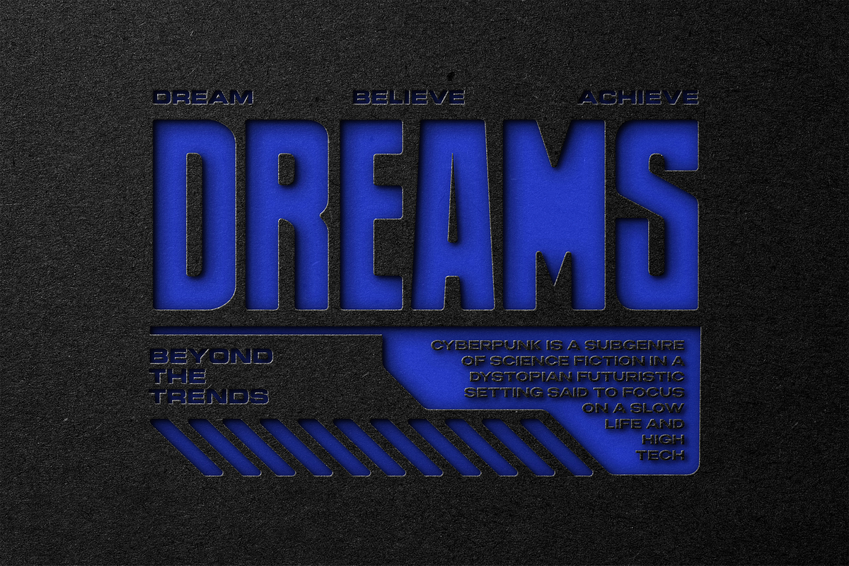 Cutout Paper Logo Mockup, a Mockup by Design Squad (Photo 2 of 6)