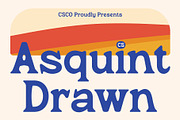 CS Asquint Drawn, a Serif Font by Craft Supply Co. (Thumbnail 1 of 8)