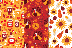 12 Thanksgiving Day Patterns Bonus