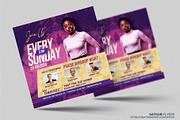 Church Flyer Template - PSD, a Flyer Template by Satgur Graphic Design (Thumbnail 2 of 4)
