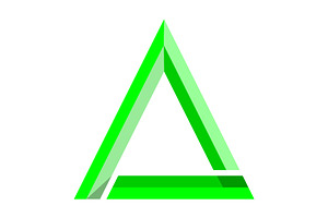 Letter A logo design template, a Branding & Logo Template by Sumberpangan