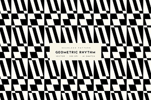 Geometric Rhythm Vector Pattern