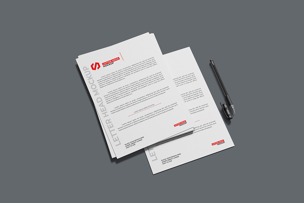Letterhead Mockup, a Product Mockup by MrLetters (Photo 2 of 5)