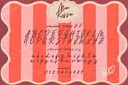 Mia Rossa - Handwritten Font Family, a Script Font by nadispasibenko (Thumbnail 16 of 16)