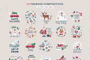 Merry Christmas Graphics, a Seasonal Illustration by mejorana (Thumbnail 3 of 17)